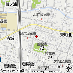 愛知県一宮市木曽川町黒田西町北1周辺の地図