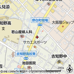 愛知県江南市古知野町熱田61周辺の地図