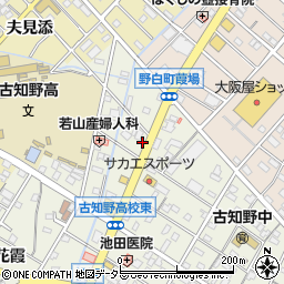 愛知県江南市古知野町熱田26周辺の地図