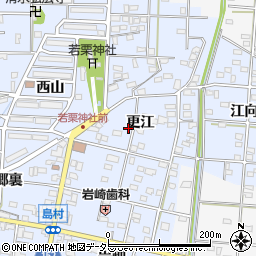 愛知県一宮市島村更江12周辺の地図