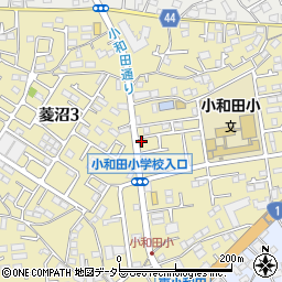 華よし 小和田店周辺の地図