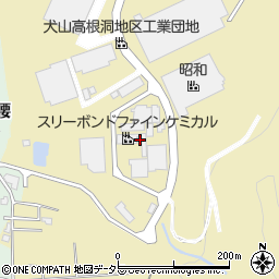 愛知県犬山市高根洞5周辺の地図