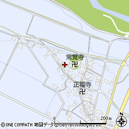 滋賀県高島市安曇川町常磐木284周辺の地図