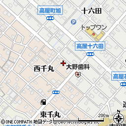 フルベール化粧品江南販売店周辺の地図