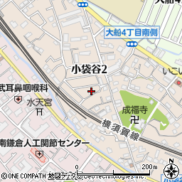 ロアー・マカナ北鎌倉周辺の地図