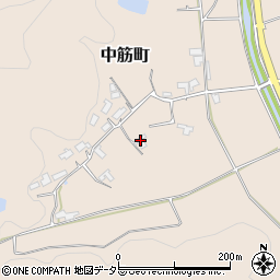 京都府綾部市中筋町文珠3周辺の地図