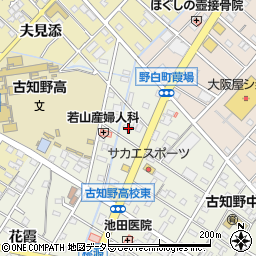 愛知県江南市古知野町熱田31周辺の地図