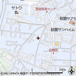 神奈川県茅ヶ崎市萩園2986周辺の地図