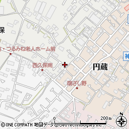 神奈川県茅ヶ崎市西久保615周辺の地図