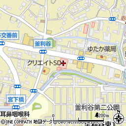 金沢文庫病院周辺の地図