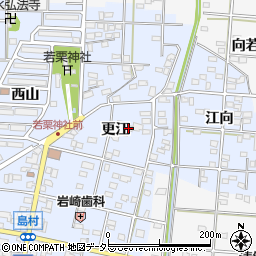 愛知県一宮市島村更江39周辺の地図