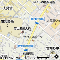愛知県江南市古知野町熱田24周辺の地図