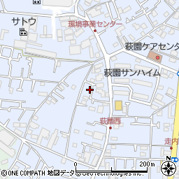 神奈川県茅ヶ崎市萩園2967周辺の地図