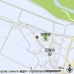 滋賀県高島市安曇川町常磐木285周辺の地図