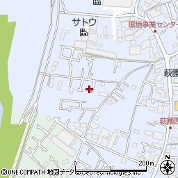 神奈川県茅ヶ崎市萩園3190周辺の地図