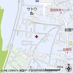 神奈川県茅ヶ崎市萩園3189周辺の地図