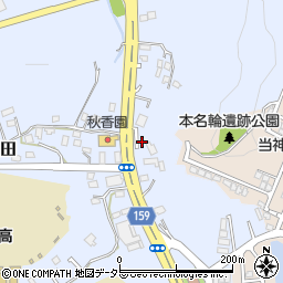 秋香園　本店周辺の地図