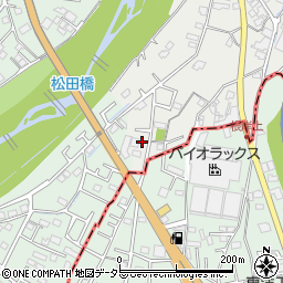 神奈川県足柄上郡松田町神山190周辺の地図