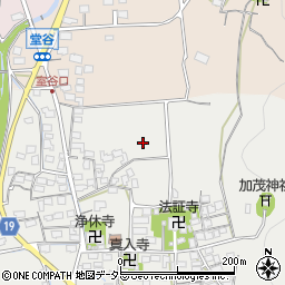 滋賀県米原市本郷周辺の地図