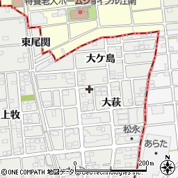 愛知県一宮市浅井町小日比野大ケ島919周辺の地図