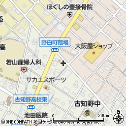 愛知県江南市古知野町熱田53周辺の地図