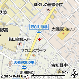 愛知県江南市古知野町熱田57周辺の地図