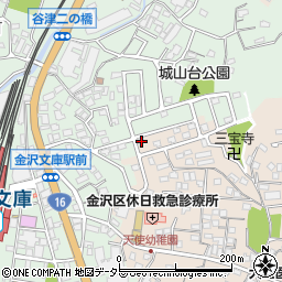 神奈川県横浜市金沢区谷津町40-71周辺の地図