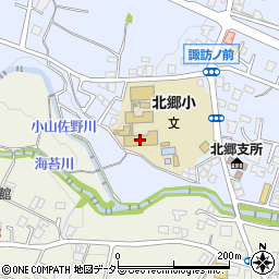 小山町立北郷小学校周辺の地図