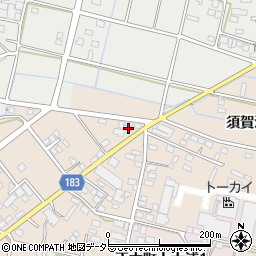 岐阜県羽島市正木町須賀赤松20周辺の地図