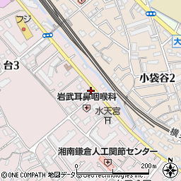 ＫＡＮＯＡ鎌倉台周辺の地図