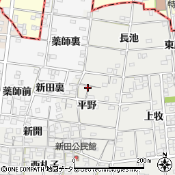 愛知県一宮市浅井町小日比野平野27周辺の地図