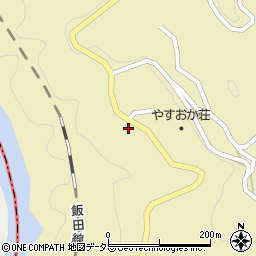 長野県下伊那郡泰阜村7559周辺の地図