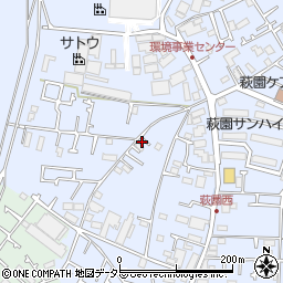 神奈川県茅ヶ崎市萩園2992周辺の地図