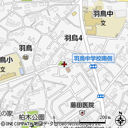 藤沢市　小羊児童クラブ周辺の地図