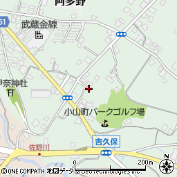 静岡県駿東郡小山町吉久保212周辺の地図