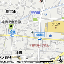 ウエルシア一宮木曽川黒田店周辺の地図