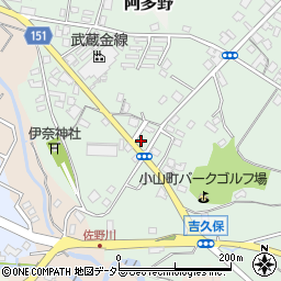 静岡県駿東郡小山町吉久保112周辺の地図