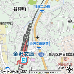 神奈川県横浜市金沢区谷津町139周辺の地図
