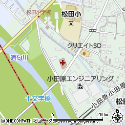 松田郵便局 ＡＴＭ周辺の地図