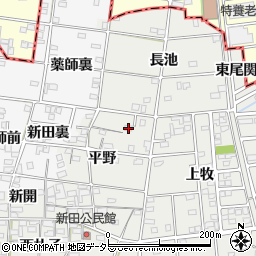 愛知県一宮市浅井町小日比野平野12周辺の地図