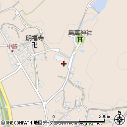 京都府綾部市中筋町二ノ段周辺の地図