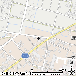 岐阜県羽島市正木町須賀赤松17周辺の地図