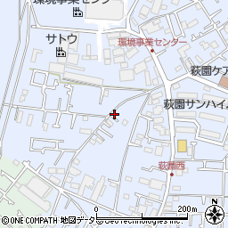 神奈川県茅ヶ崎市萩園2991周辺の地図