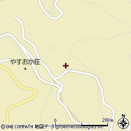 長野県下伊那郡泰阜村7557周辺の地図