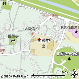 雲南市立加茂中学校周辺の地図