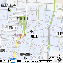 愛知県一宮市島村更江7周辺の地図