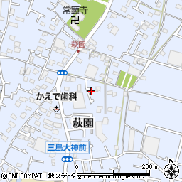 神奈川県茅ヶ崎市萩園1669周辺の地図