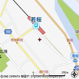 若桜郵便局 ＡＴＭ周辺の地図