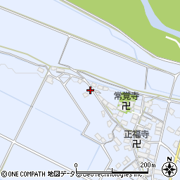 滋賀県高島市安曇川町常磐木296周辺の地図
