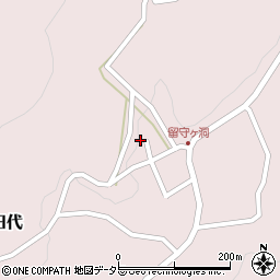 岐阜県恵那市山岡町田代548周辺の地図